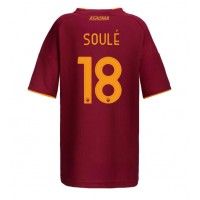 Stroje piłkarskie AS Roma Matias Soule #18 Koszulka Podstawowej dla damskie 2025-26 Krótki Rękaw